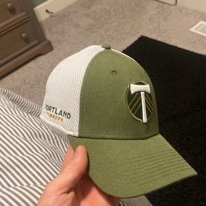 Green Portland Timbers New Era MLS Mens Hat Cap Flexfit